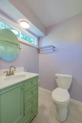 Oswego Lake Primary Bathroom — Home Renovation & Remodeling Services project by Double J Construction Inc Dba Double J Renovations