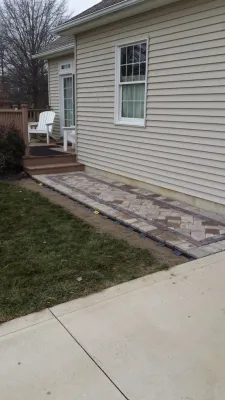 Brumbaugh's Walk and Patio by Garden Of Eden Landscaping Services