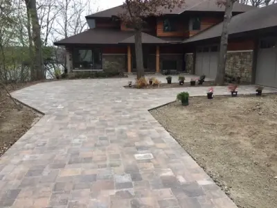 Expansive Paver Driveway — Home Renovation & Remodeling Services project by Home Preservation Specialists Inc