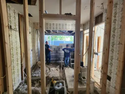 Larkin Restroom Renovation — Home Renovation & Remodeling Services project by Premiere Builders & Remodeling