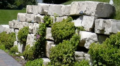 Walls and Driveways — Landscape Construction project by GardenArt