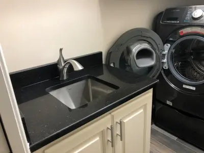 Laundry Space Renovation — Home Renovation & Remodeling Services project by JWAC Construction Inc.