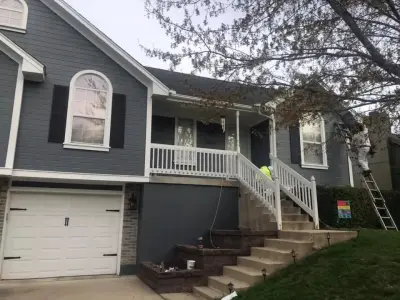 Blue Springs Painting and Roofing — Home Renovation & Remodeling Services project by Pristine Contractors