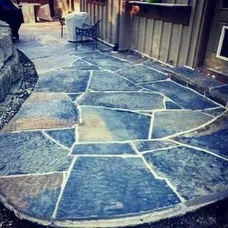 Leawood Stone Patio — Home Renovation & Remodeling Services project by Durham Custom Homes, LLC