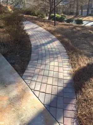 Paver Walk — Landscape Construction project by Georgia Horticulture