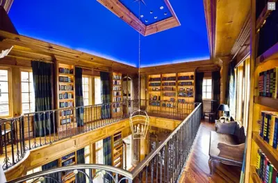 Opulent Library — Home Renovation & Remodeling Services project by Interior Concepts Inc.