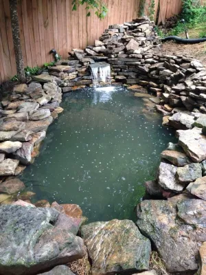 Hardscapes & Water Features — Landscape Construction project by Gibbs Landscaping & Lawn Care