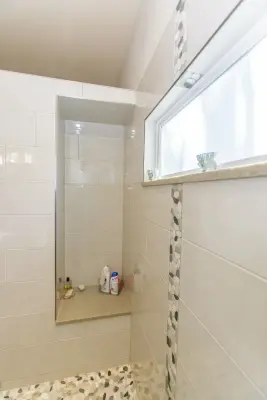 Radiant and Airy Main Bathroom — Home Renovation & Remodeling Services project by Renovative Resource