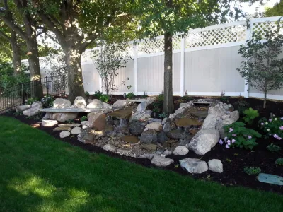 Water Features (Cincinnati, OH) — Landscape Construction project by Gilb Landscaping, Inc.