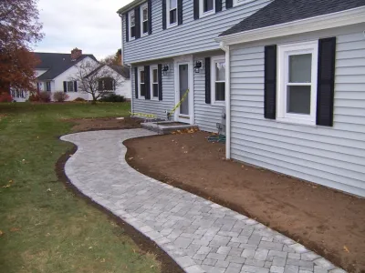 Giusto Landscaping LLC - Sidewalk & Pathway Installation in Middleton, MA