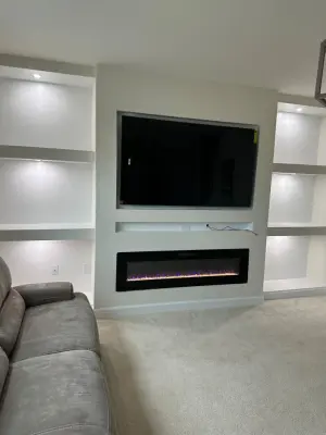 Lounge area — Home Renovation & Remodeling Services project by PLF Design & Remodeling