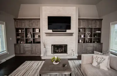 Living Room Renovation — Home Renovation & Remodeling Services project by Ironwood Builders