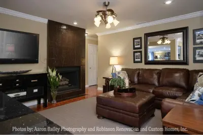 Home Gathering Spaces — Home Renovation & Remodeling Services project by Robinson Renovation & Custom Homes, Inc.