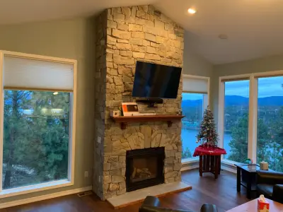 Lk. Coeur d'Alene Culinary Space and Living Area — Home Renovation & Remodeling Services project by Chateau Construction