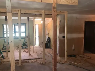 Structural Support Beam — Home Renovation & Remodeling Services project by Whitaker Building, LLC