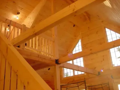 Log Cabin Residence — Home Renovation & Remodeling Services project by N. Alan Stauber DBA Quality Carpentry