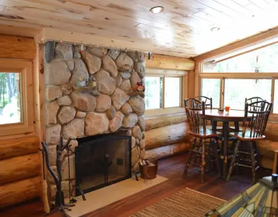 Cabin Retreats — Home Renovation & Remodeling Services project by Woodland Logcrafters LLC