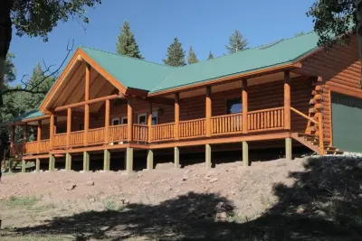 Mountain View Real Log Homes - Custom Home Builders in Fort Garland, CO