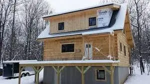 Log Cabin in Progress — Home Renovation & Remodeling Services project by Ws Contracting Labor Workz