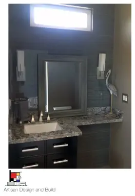 Long Beach Bathroom Renovation — Home Renovation & Remodeling Services project by Artisan Design And Build