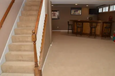 Basement Recreation Room — Home Renovation & Remodeling Services project by Wiedemann Contracting