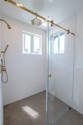 Upscale Restroom in Encinitas — Home Renovation & Remodeling Services project by Valley Habitats, Inc.