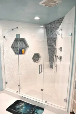Upscale Bathroom Renovation, Modesto — Home Renovation & Remodeling Services project by V-Builders