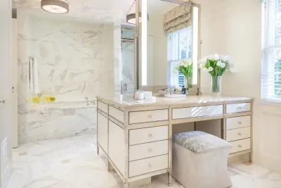 Upscale Bathroom Collections, Southport CT — Home Renovation & Remodeling Services project by HSL Building Company, LLC