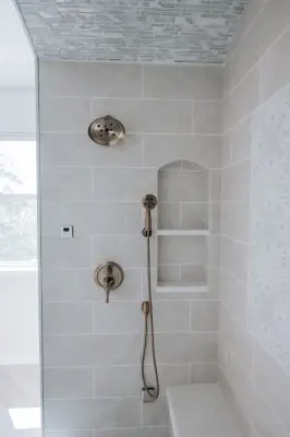 Upscale Steam Shower Bathroom Makeover — Home Renovation & Remodeling Services project by Casino Co. Renovations
