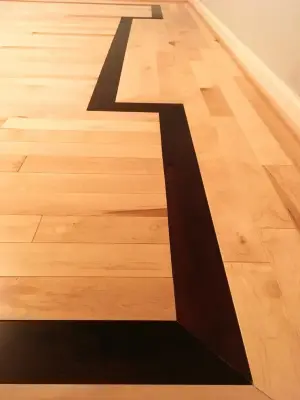 Hardwood Flooring: Maple and Mahogany — Home Renovation & Remodeling Services project by True Path Builders