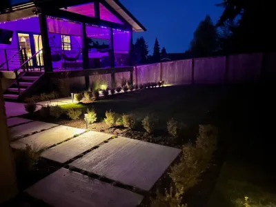court yard — Landscape Construction project by GoGreen Landscaping LLC
