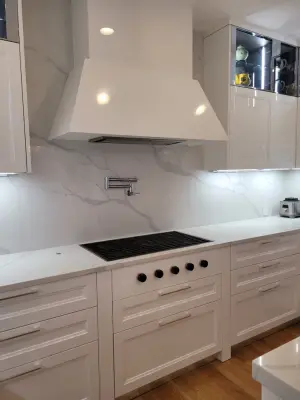 Modern Kitchen in Manhasset — Home Renovation & Remodeling Services project by Galante Building & Renovations, Inc.