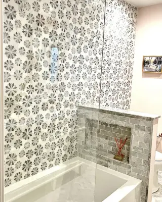 BLOOMING POWER SHOWER by JSE Interiors