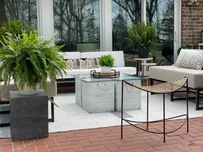 Patio Renovation Outdoors by A. Logan Designs, LLC