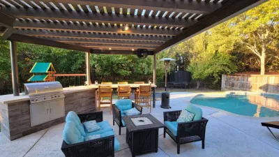 Emerald Outdoor Kitchen and Pool Remodal by Graves Landscape & Outdoor Living