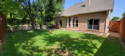 Dallas Synthetic Grass Backyard Before and Afters — Landscape Construction project by Graves Landscape & Outdoor Living in Dallas