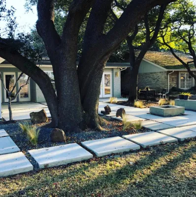 Firepit & Backyard Update — Landscape Construction project by Grayscape Landscape & Design LLC