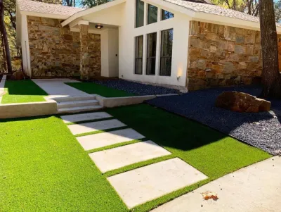 Artificial Turf & Putting Green — Landscape Construction project by Grayscape Landscape & Design LLC