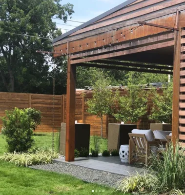 Outdoor Kitchen, Dallas — Landscape Construction project by Grayscape Landscape & Design LLC