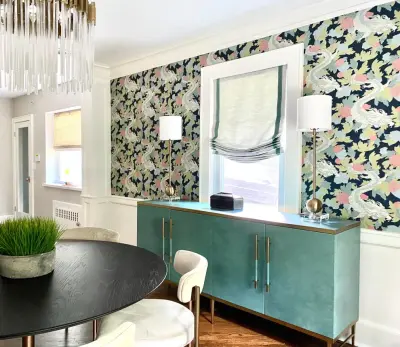 Dining Room Wallpaper Wow by JSE Interiors
