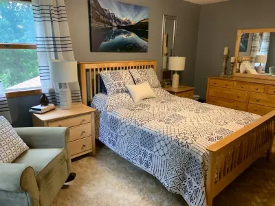 BCS Primary Suite by Melanie Sewell Interiors, LLC