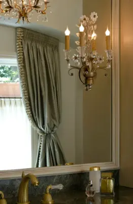 Alamo Heights Stylish Bathroom by Audrey Curl Interiors
