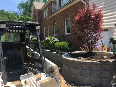 Traditional Lebanon Pool & Landscape — Landscape Construction project by Green Acres Landscaping, Design, Irrigation & Con in Lebanon