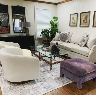 A Modern Transformation for a Country Home — Interior Design & Decorating project by Kissing Tree Properties LLC