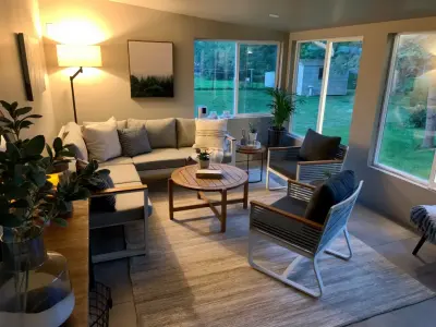 Undergraduate Cottage by Melanie Sewell Interiors, LLC