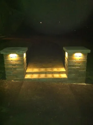 Landscape Lighting — Landscape Construction project by Green Acres Lawn Care And Landscaping Group, Inc.
