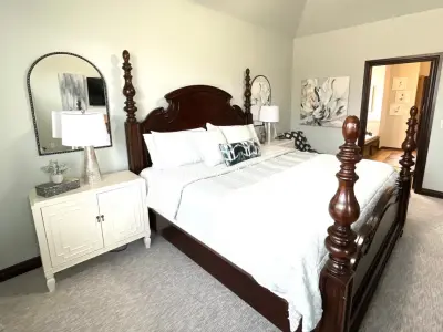 Coastal Inspired Spa-Style Bedroom — Interior Design & Decorating project by Rooms Reimagined