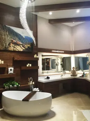 Boca Raton Tranquil Retreat Bathroom by I&iDesigns By Silvia Parra