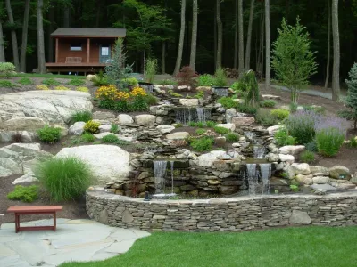 Ponds & Water Features Near Bergen County NJ by Green Meadows Landscaping Inc.