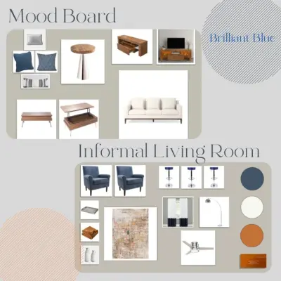 Contemporary Living Space in Upper Marlboro by Creative Interior Designs By Lynda LLC